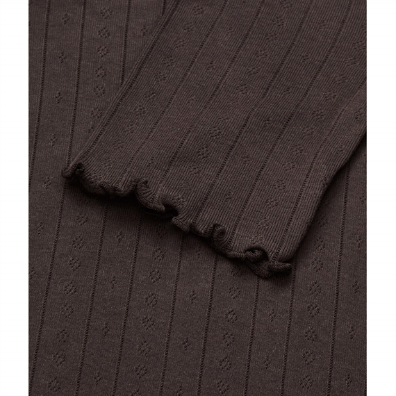 Skall Studio Edie T-shirt, Dark Brown 